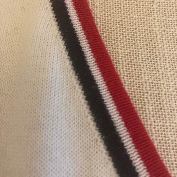 SPECIAL  # For $ 20.00  TOMMY HILFIGER 100% cotton V neck sweater - Picture 5 of 5